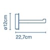 Marset - Santorini Outdoor Hardwired Wall Bracket IP65 - grey/direct wall connection