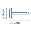 Marset - Santorini Outdoor - Fixation murale IP65 - gris/direct wall connection