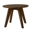 Jan Kurtz - Dweller - Table d'appoint bois massif - chêne coffee/39x50cm