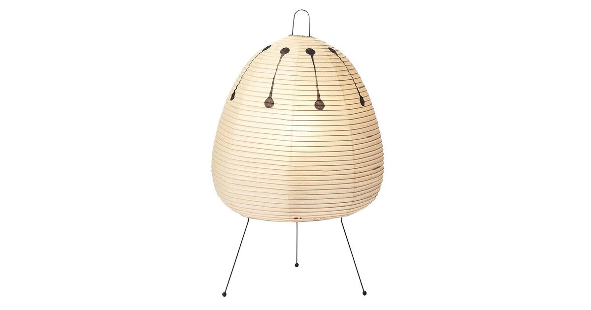 Vitra Akari 1ad Table Lamp Ambientedirect, Noguchi Floor Lamp Shade Replacement