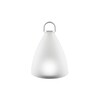 Eva Solo - Eva Solo SunLight Bell Small LED - Energie solaire 571327 - blanc/verre dépoli/5.2V/60mA/0.65 W/H 20cm/Ø 14cm