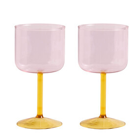 HAY - Set de 2 verres à vin Tint