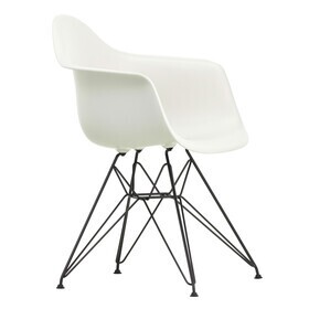 Vitra - Eames Plastic Armchair DAR Gestell schwarz