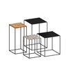 Zeus - Slim Irony Art - Table d'appoint 41x41cm