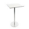 la palma - Brio Fixe 110 - Table - blanc/HPL/carrée/60x60cm