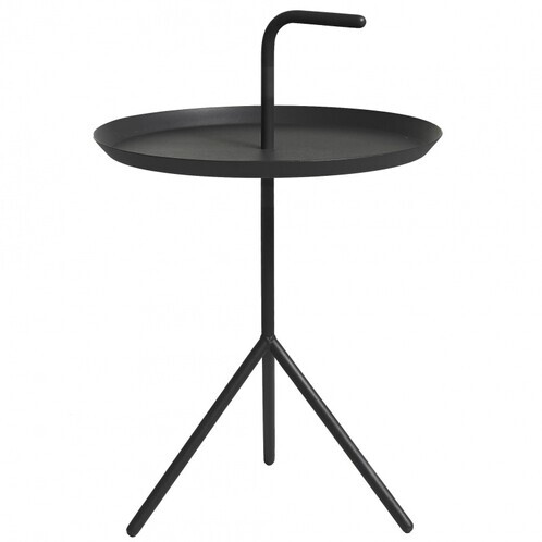 HAY - DLM XL Side Table - black/Ø48.2cm
