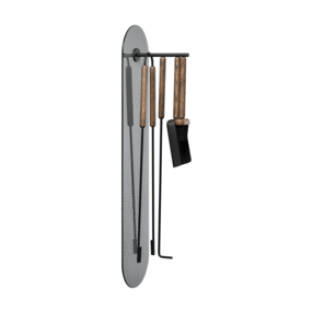 Blomus - Ashi Kamingarnitur 5-tlg. Wandmontiert