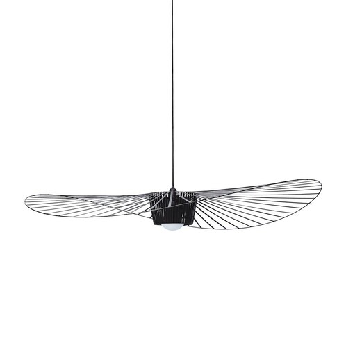 Petite Friture - Vertigo S Suspension Lamp - black/Ø140cm