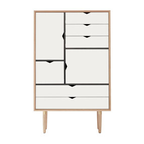 Andersen Furniture - Buffet haut S5 façades blanches