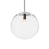 ClassiCon - Selene - Suspension - transparent/noir/Ø30cm