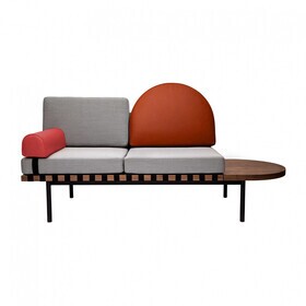 Petite Friture - Grid Daybed onderstel walnoot