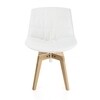 MDF Italia - Flow Chair With Oaken Legs