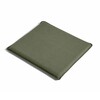HAY - Palissade - Coussin 41.5x41.5cm - vert olive/hydrofuge/pour Palissade Dining Fauteuil