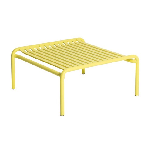 Petite Friture - Week-End Coffee Table - yellow RAL 1016/grained epoxy painted/WxHxD 60x32x69cm/for indoor & outdoor use