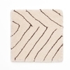 Nanimarquina - Quill L Schurwoll-Teppich - elfenbein/150x260cm