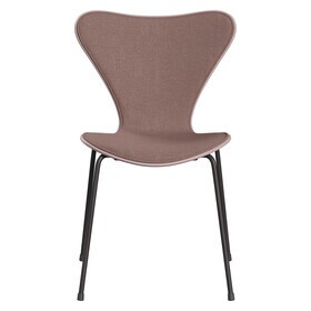 Fritz Hansen - Serie 7 stoel gewatteerde voorkant warm grafiet