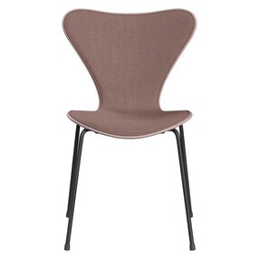Fritz Hansen - Serie 7 stoel gewatteerde voorkant warm grafiet