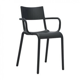 Kartell - Chaise de jardin avec accoudoirs Generic A