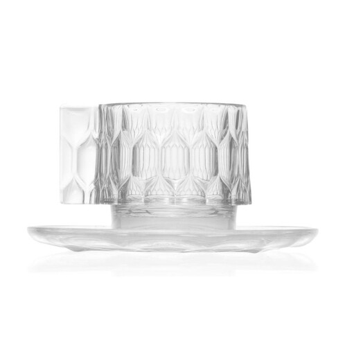 Kartell - Jellies Family Tasse mit Untertasse Set