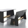 Conmoto - Tension Outdoor Bench With Backrest