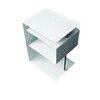Radius - X-Centric Side Table - white/powder-coated steel