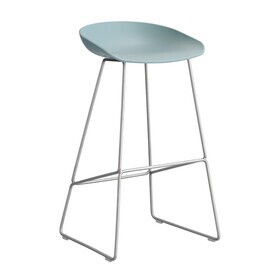 HAY - About a Stool AAS 38 2.0 Bar Stool High Stainless Steel Base