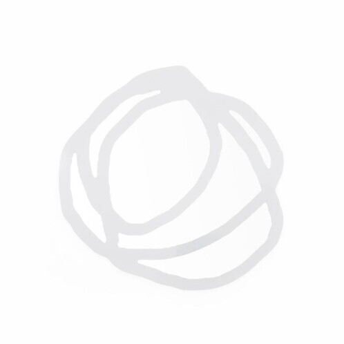 Gervasoni - Sweet Mirror - mirror/white / 100x100cm/Size 1