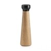 Normann Copenhagen - Craft Pfeffermühle  - marmor schwarz/Fuß eiche natur/H x Ø 27 x 7.5cm