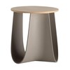 MDF Italia - Sag - Tabouret/Table d'appoint - couleur de boue/bambou/mat/Ø40cm/H43cm
