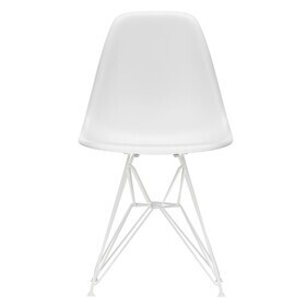 Vitra - Eames Plastic Side Chair DSR RE onderstel wit