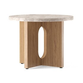 Audo - Androgyne bijzettafel marmer Ø50cm