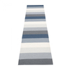 pappelina - Molly Plastic Rug 70x300cm - ocean grey/welded edge/for indoor & outdoor use
