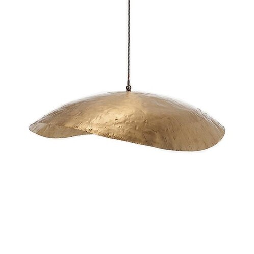 Gervasoni - Brass 95 Suspension Lamp - brass/matt/H 15cm/Ø 80cm