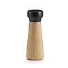 Normann Copenhagen - Craft Pepper Mill  - marble black/base oak nature/H x Ø 18 x 6.7cm