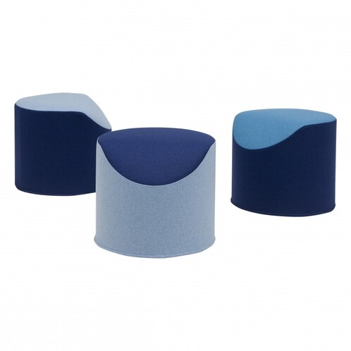 Softline - Coral - Tabouret/repose-pied