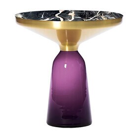 ClassiCon - Bell Side Table Beistelltisch Messing Marmor