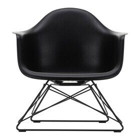 Vitra - Eames Plastic Armchair LAR RE Black Base
