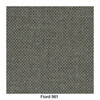 Muuto - Outline Sofa 3 Sitzer - dunkelgrün/Stoff Kvadrat Fiord 961/BxHxT 220x69.5x84cm/Gestell Aluminium schwarz: pulverbeschichtet