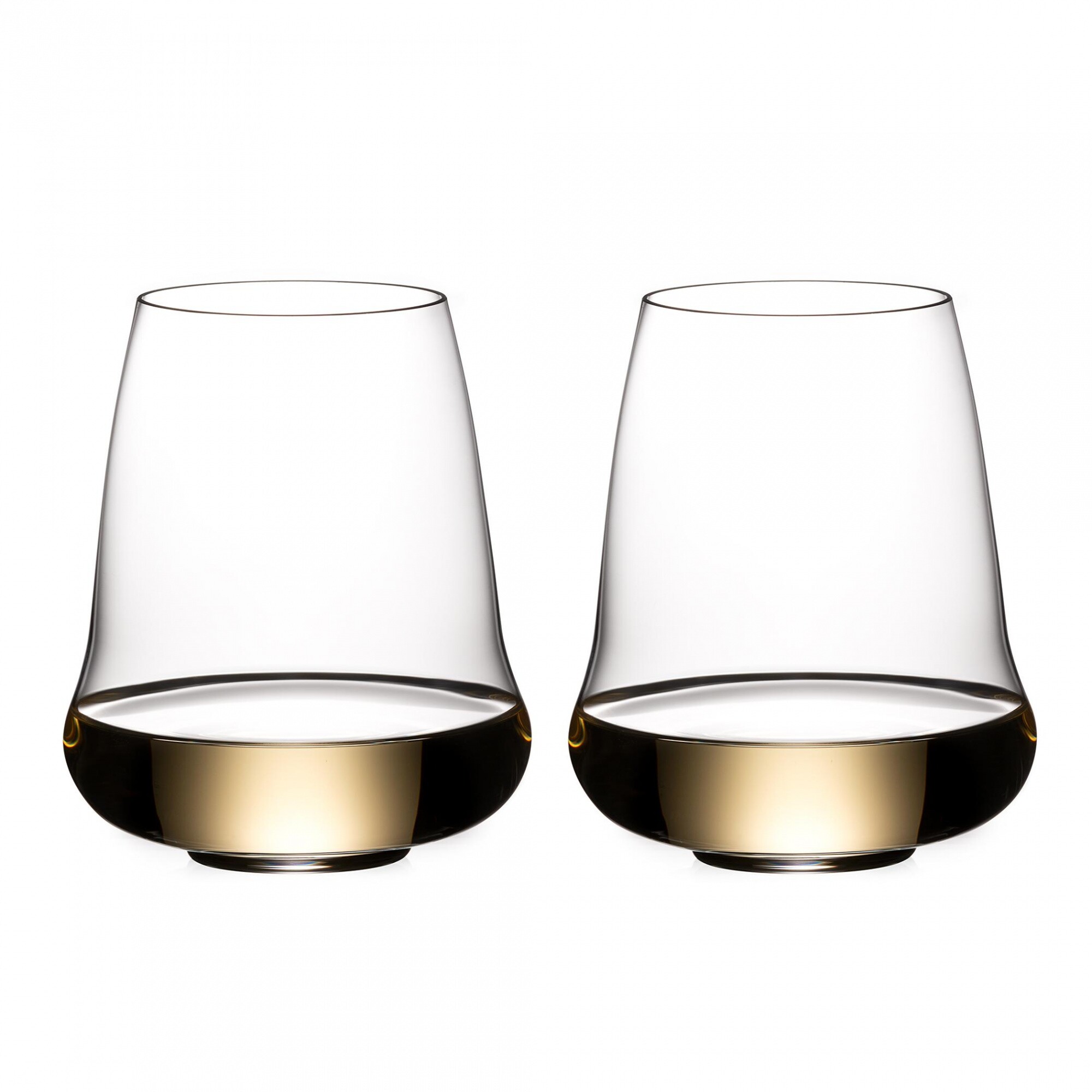 riedel white wine stemless glasses