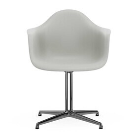 Vitra - Eames Plastic Armchair DAL RE onderstel gepolijst