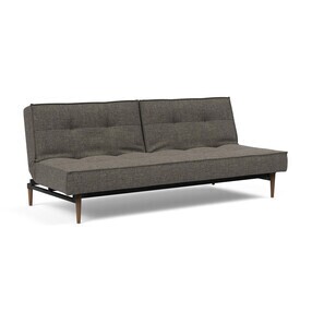 Innovation Living - Splitback Styletto Schlafsofa Holz dunkel 210x91cm