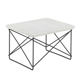 Vitra - Occasional Table LTR Marble Black Base