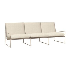 Ferm Living - Canapé de jardin de 3 places Desert tissu Bouclé