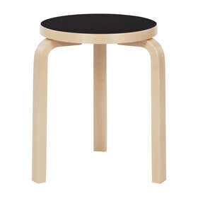 Artek - 60 Stool Clear Lacquered Base