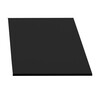 Kristalia - Sushi Alucompact® Ersatz-Ausziehplatte - schwarz/Laminat/L x B 37.5 x 90 cm