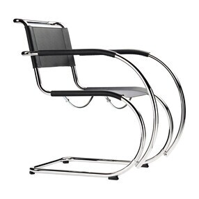 Thonet - Chaise avec accoudoirs cantilever S 533 LF
