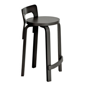 Artek - Chaise de bar K65 structure laqué