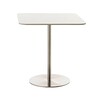 Magis - Passe Partout Table Bistro square - white/frame stainless steel mat/H x L x W: 73 x 70 x 70cm/Size 2