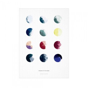 Paper Collective - Moon Phases kunstafdruk