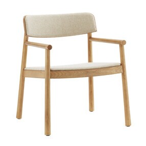 Normann Copenhagen - Timb lounge armleunstoel stof